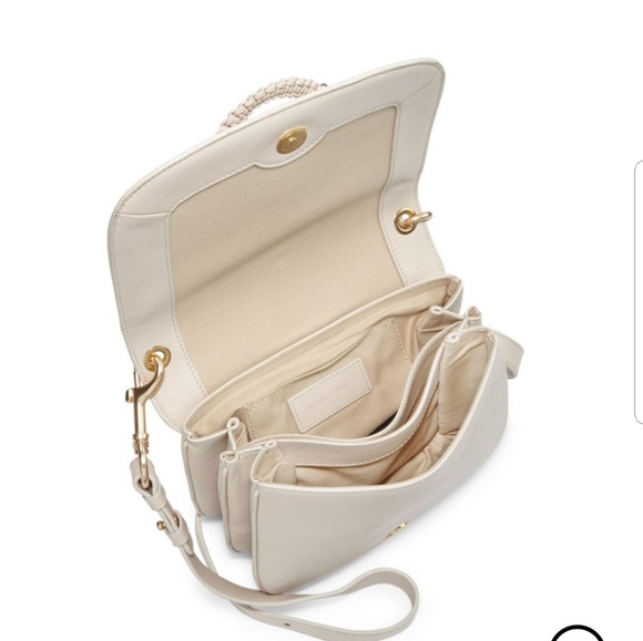 See By Chloe Light Beige Hana Studded Handbag - Picture 4 of 8